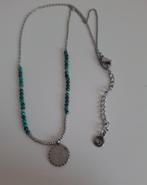 My Jewellery ketting met bedel zilverkleur / groen, Overige materialen, Verstelbaar, Ophalen of Verzenden, Zo goed als nieuw