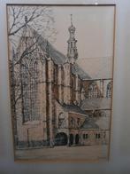 AL:KMAAR, Tek/Litho, van de GROTEKERK door Bob Brobbel, Antiek en Kunst, Kunst | Litho's en Zeefdrukken, Ophalen of Verzenden