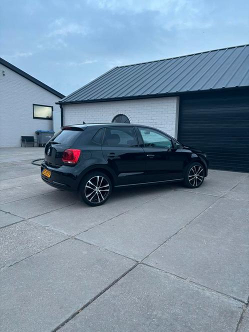 Volkswagen Polo 1.2 5D Zwart 2010 - Nieuwe ketting en beurt, Auto's, Volkswagen, Bedrijf, Polo, Airbags, Airconditioning, Boordcomputer