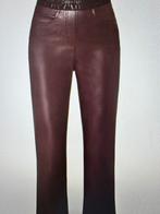 Cambio Broek FELICE in bordeauxrode lederlook mt 44, Ophalen, Cambio, Maat 42/44 (L), Zo goed als nieuw
