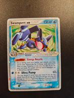 Swampert ex 98 ex crystal guardians swirl, Ophalen, Zo goed als nieuw, Losse kaart, Foil
