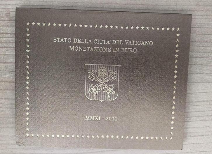 Vaticaan BU euro jaarset van 2011 vaticaanstad, Postzegels en Munten, Munten | Europa | Euromunten, Setje, Overige waardes, Vaticaanstad