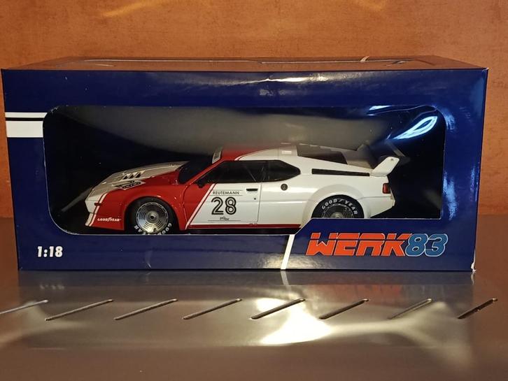 BMW M1 ProCar series 1980 #28 Carlos Reutemann - WERK83, Hobby en Vrije tijd, Modelauto's | 1:18, Nieuw, Auto, Overige merken