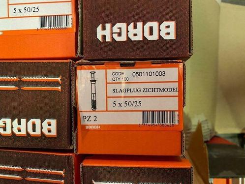 Slagpluggen Borgh, 80 doosjes, Doe-het-zelf en Verbouw, IJzerwaren en Bevestigingsmiddelen, Nieuw, Overige typen, 50 tot 100 mm