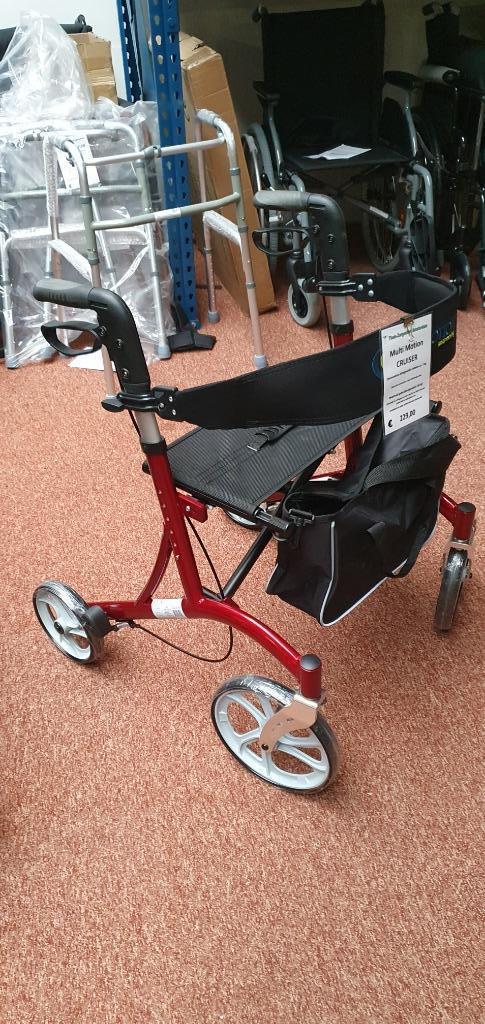 Rollator lichtgewicht, div rollators MultiMotion Cruiser etc, Diversen, Verpleegmiddelen, Nieuw, Ophalen
