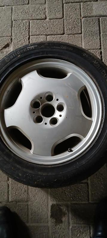 Mercedes alu velg  met band. 17" beschikbaar voor biedingen