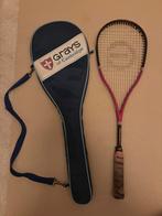 Squash racket, Ophalen, Gebruikt, Racket, Met hoes