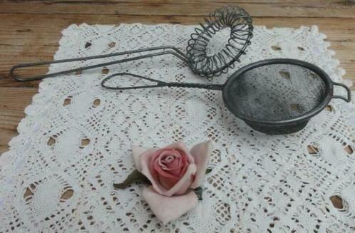 Verweerd brocante theezeefje, Antiek en Kunst, Curiosa en Brocante, Ophalen of Verzenden