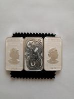3 keer Rectangle 2021 Australia, Verzenden, Zilver