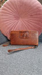 Micmac bags portemonnee, Overige merken, Gebruikt, Bruin, Ophalen of Verzenden