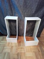 2 Witte Zwevende Wandpanelen - Nieuw!8 euro, Ophalen of Verzenden, Nieuw