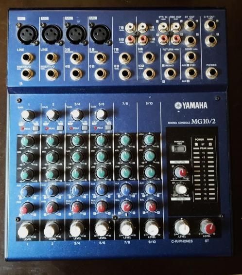 Yamaha Mixer MG 10/2, Muziek en Instrumenten, Mengpanelen, Gebruikt, 5 tot 10 kanalen, Microfooningang, Ophalen of Verzenden