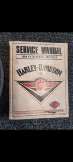 Service manual harley FX / softail 1991., Motoren, Handleidingen en Instructieboekjes, Ophalen of Verzenden, Harley-Davidson of Buell
