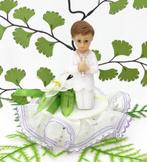 Zeer mooie communie beeldje voor een jongetje., Ophalen of Verzenden, Nieuw, Versiering, Geboorte of Huwelijk