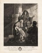 Ets/gravure 1775 naar Rembrandt – Opdracht in de Tempel, Verzenden