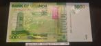 Uganda 5000 Shilling 2017 P-51e UNC, Ophalen of Verzenden