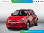 Fiat 500e 42 kWh | Clima | Cruise | Apple Carplay, Stof, 321 km, Met garantie (alle), 4 stoelen