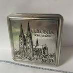 Vintage Blikken KoekTrommel Colonia Dom zu Köln kerk Keulen, Ophalen of Verzenden, Gebruikt, Koek(jes), Overige merken