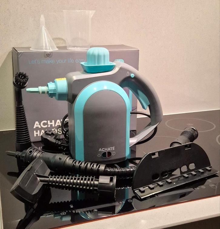 Achate Handstoomreiniger, Witgoed en Apparatuur, Stoomapparaten, Zo goed als nieuw, Stoomreiniger, Ophalen