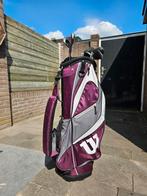 Wilson golftas + golfset, Sport en Fitness, Golf, Ophalen, Zo goed als nieuw, Set, Overige merken