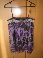 Schattig zuiver zijden gebloemd tuniekje STILLS 40 Snazzeys, Kleding | Dames, Maat 38/40 (M), Verzenden, Paars, Nieuw