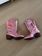 Roze Metallic Laarzen - Maat 40, Kleding | Dames, Schoenen, Ophalen, Zo goed als nieuw, Roze, Hoge laarzen