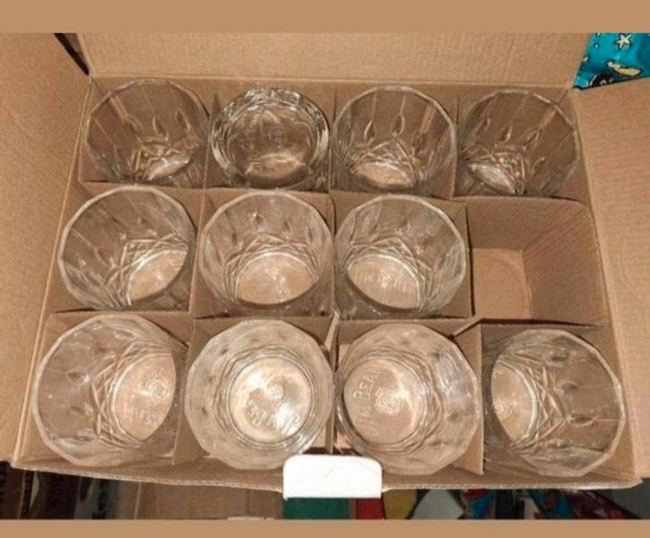 Jim Beam Glazen Set - Nieuw in Doos, Huis en Inrichting, Keuken | Servies, Nieuw, Glas of Glazen, Effen, Glas, Ophalen of Verzenden