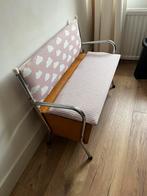 Vintage retro kinderbankje met klep / klepbankje, Ophalen, Gebruikt, Stoel(en)