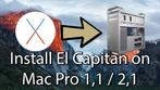 MacPro1,1/2,1 OSX El Capitan USB installer, Inclusief Update, Computers en Software, Besturingssoftware, Ophalen of Verzenden