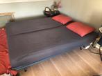 Auping Auronde 2 persoons bed 215x180 cm, Blauw, 210 cm, Tweepersoons, Ophalen of Verzenden