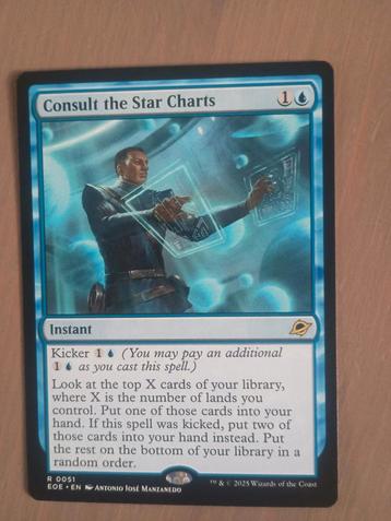MTG Consult the Star Charts(Edge of Eternities) beschikbaar voor biedingen