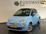 Fiat 500 C 0.9 TwinAir Lounge Navi Cabrio Halfleer Airco Pdc, 86 pk, Gebruikt, Cabriolet, Origineel Nederlands
