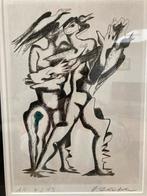 Ossip Zadkine Ets - Gesigneerd en Genummerd, Antiek en Kunst, Kunst | Etsen en Gravures, Ophalen