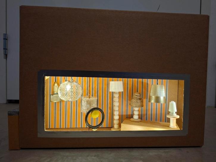 Sinterklaas surprise lampenwinkel met licht, Diversen, Sinterklaas, Nieuw, Ophalen of Verzenden