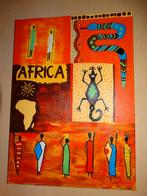 Schilderij Afrika, Antiek en Kunst, Ophalen