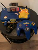 Nintendo 64 Pikachu!, Spelcomputers en Games, Spelcomputers | Nintendo 64, Met 1 controller, Ophalen of Verzenden, Zo goed als nieuw