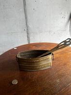 Vintage messing buffet-/fondue set – 4-delig, Antiek en Kunst, Antiek | Koper en Brons, Ophalen of Verzenden