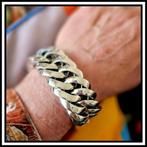 CHAIN  XL   als nieuw!   Buddha to Buddha armband maat E, Ophalen of Verzenden, Zo goed als nieuw, Zilver, Zilver