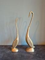XXL messing zwanen 40 CM, Antiek en Kunst, Ophalen of Verzenden