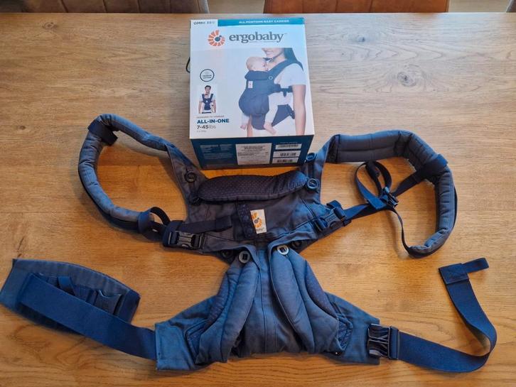Ergobaby Omni 360 Draagzak - zo goed als nieuw!, Kinderen en Baby's, Babydragers en Draagdoeken, Zo goed als nieuw, Draagzak, Buik of Rug
