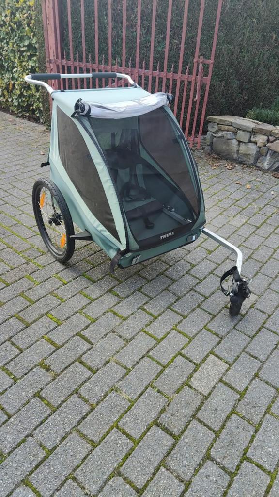 Thule Coaster 2 XT Fietskar - Perfect voor avonturen!, Fietsen en Brommers, Fietsaccessoires | Aanhangers en Karren, Zo goed als nieuw