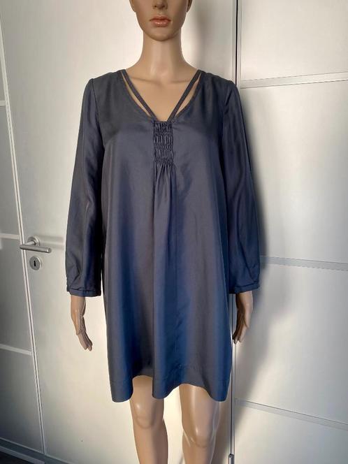 J268 Nieuw: Alchemist maat M=38 zijden jurk tuniek blouse, Kleding | Dames, Blouses en Tunieken, Nieuw, Maat 38/40 (M), Grijs