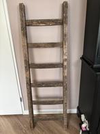 Oude houten schildersladder, Doe-het-zelf en Verbouw, Ladders en Trappen, Ophalen, Gebruikt, Ladder, Minder dan 2 meter