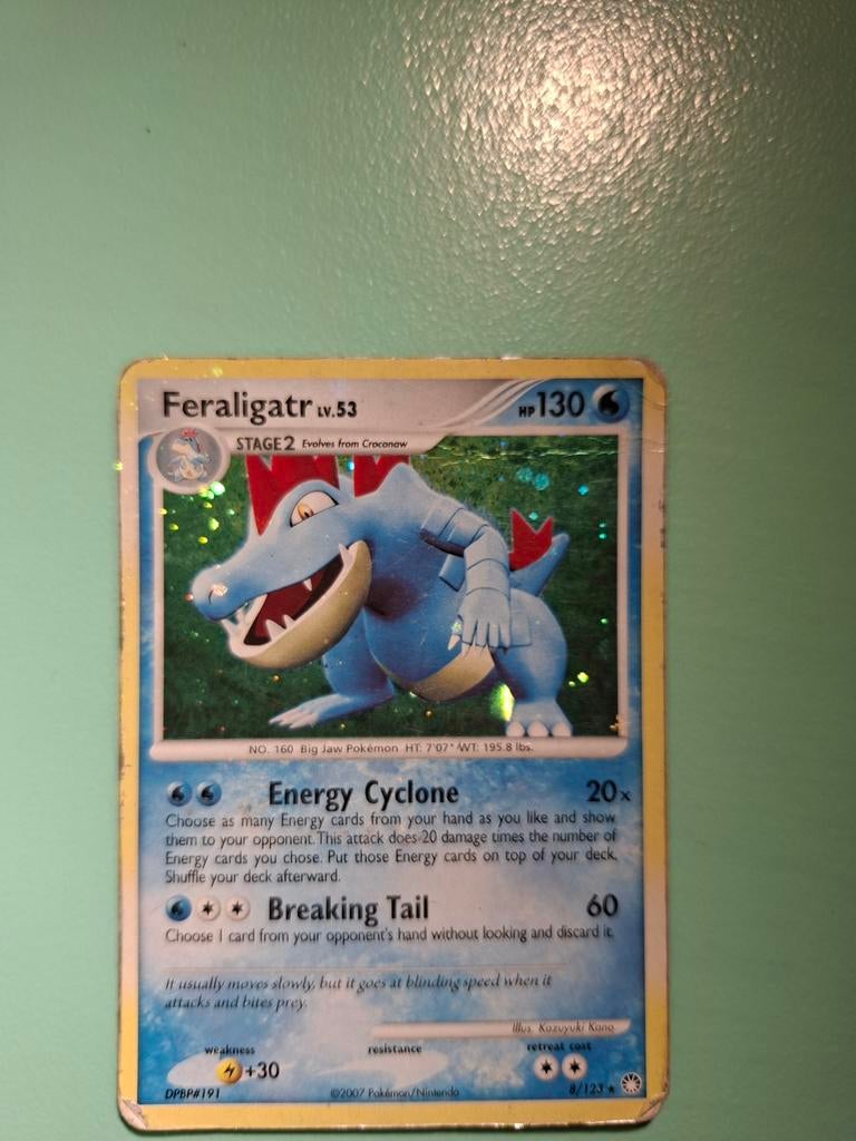 Feraligatr Holo - DPBP#191, Ophalen of Verzenden