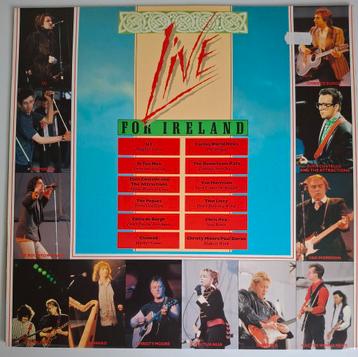 Live for Ireland - Diverse Artiesten - Originele LP beschikbaar voor biedingen