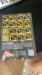 Artiszegels kaart min 2 zegels, Hobby en Vrije tijd, Spaarzegeltjes, Ophalen of Verzenden, Zegels, Bonnen of Punten