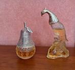 2 parfum flesjes een pouw en peer, Ophalen of Verzenden, Zo goed als nieuw, Miniatuur