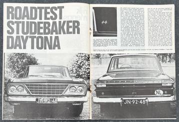 Studebaker Daytona test in Autovisie 1964 beschikbaar voor biedingen