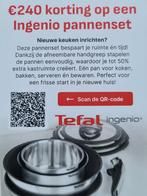 Tefal Ingenio Pannenset - €240 Korting!, Huis en Inrichting, Ophalen