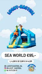 Springkussen huren Velsen Amsterdam Zaandam Heemskerk eo., Hobby en Vrije tijd, Feestartikelen | Verhuur, Ophalen, Zo goed als nieuw